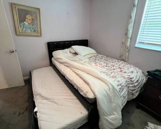 Trundle bed available for presale. Text 407-448-3093.