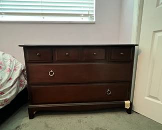 Dresser with some missing hardware, but dovetails, so you know it is good quality. Available for presale. 407-448-3093.