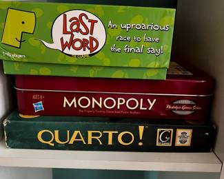 Many games ready to be played.