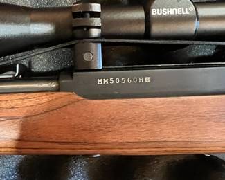 Marlin Model 60 micro-groove 22 cal & case & ammunition.