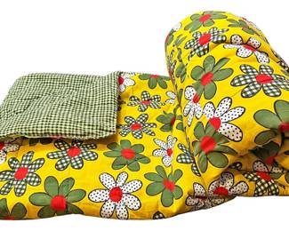 Retro Floral Sleeping Bag