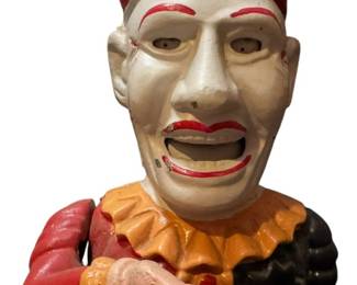 Humpty Dumpty Cast Iron Mechanical Bank