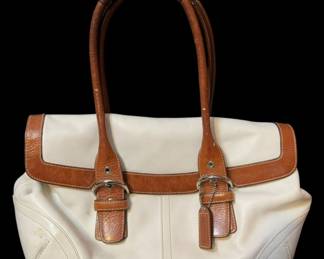Vintage Coach Hampton Soho Leather Bag