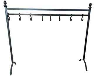 Wrought Iron Christmas Stocking Holder