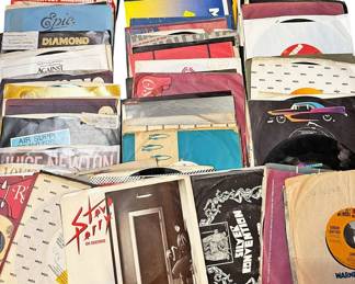 Huge Variety of Vinyl 45 RPM Records