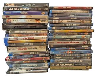 Variety of Movie DVDs
