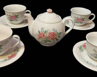 Vintage Hallmark Quiet Moments Tea Set