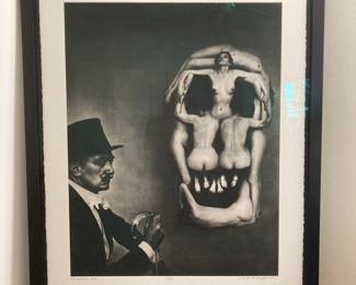 Limited Edition photo by Philippe Halsman purchased from The Dali Museum in St. Petersburg Fl.