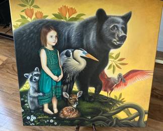 St. Pete Portrait Artist Nathan Miller “Where Do We Go From Here ?”