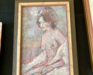 Signed Original by Dottie Mason Wax Painting