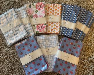 New Honey and Hank state shape tea towels