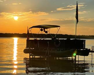 Your quiet lake sunset cruise awaits!