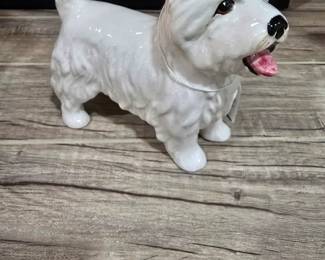 Vintage Sylva Ceramics puppy dog - made in England
