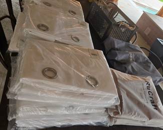 huge selection of white curtains