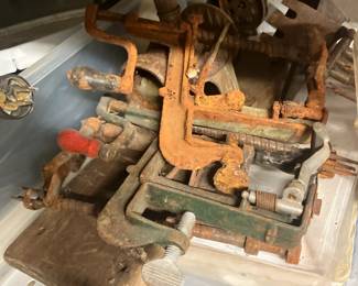 Antique apple peelers
