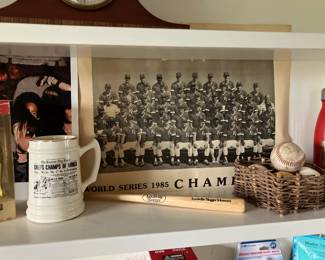 1985 Royals black & white photo