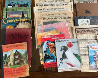 Antique magazines