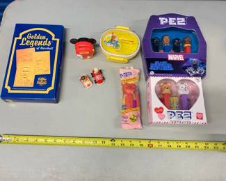 HHC016 Golden Legends and Pez Collectibles
