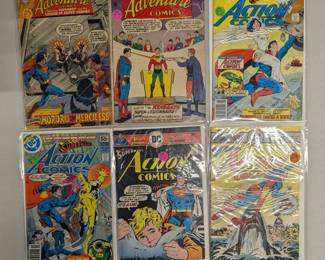 HHC013 SIX SUPERMAN COMICS