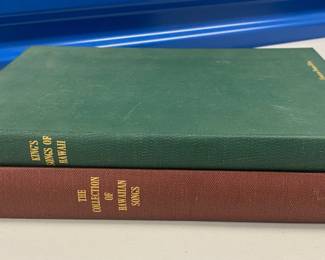 HHC158 - Rare Hardcover Bound Editions - King's Songs of Hawaii & The Collection of Hawaiian Songs