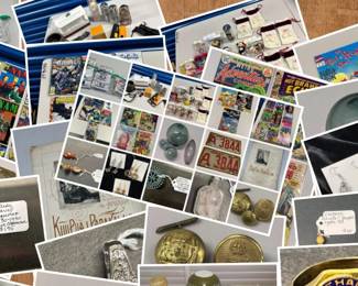 HAPPY HAWAIIAN COLLECTIBLES CTBids Online Auction • Bidding Ends 07/10/25 • Pickup 07/12/25
Aloha! Welcome to our Happy Hawaiian Collectibles Auction! This auction features antique Hawaiiana collectibles including ephemera, books, music, postcards, yearbooks, photos, a 14k ring and more. You will also find modern and vintage collectibles including comics, toys and more. Also featured in this auction are exquisite pieces of jewelry by the one and only Myrna Lee Chang, perfect for gifts and dare we say, Christmas! There's something for everyone!
