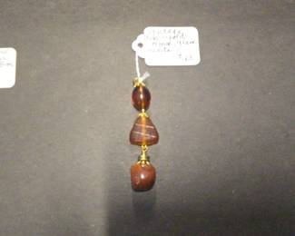 HHC459 Myrna Lee Chang Pendants With Natural Stone Beads