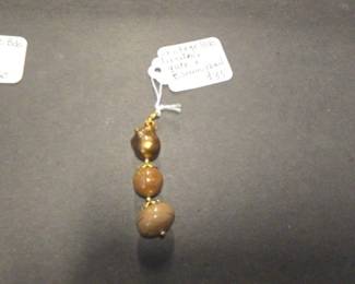 HHC477 Myrna Lee Chang Pendants With Natural Stone Beads