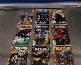 HHC011 9 Batman Comics- Detective & Shadow Of The Bat