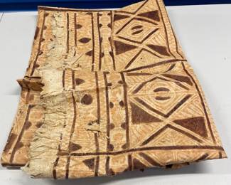 HHC108 - Antique Kapa/Tapa By Primrose Anahu Circa 1900
