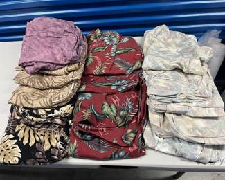 HHC113 Vintage Hawaiian Print Sofa Covers