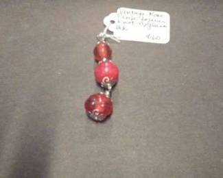 HHC442 Myrna Lee Chang Pendants With Natural Stone Beads