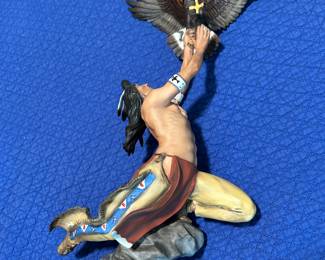 Franklin Mint ‘Eagleman’ Figurine 14.5”h
$33