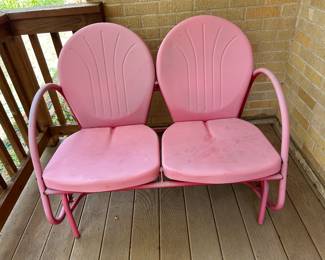 Patio Settee Glider $90