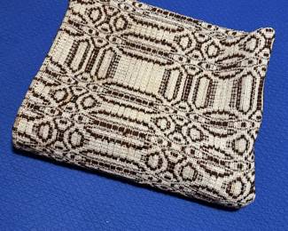 Antique Loom Woven Blanket $105