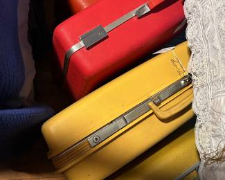 Vintage Hardside Luggage $22.50 - $75