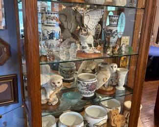 Vitrine 84”h x 44”w x 17.5”d $225