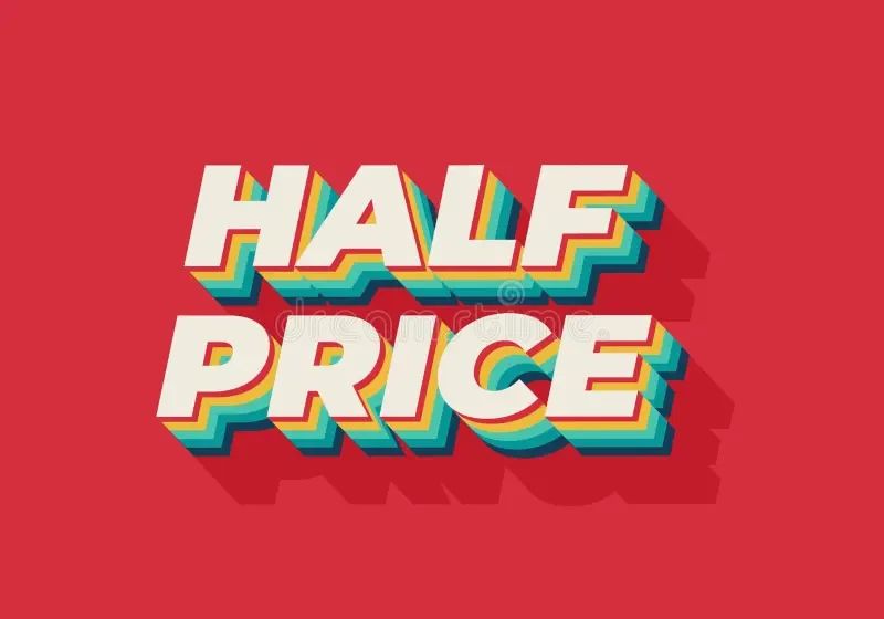 half price