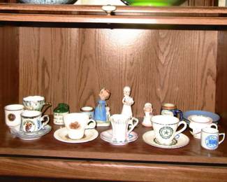 Small collection of cups and saucers