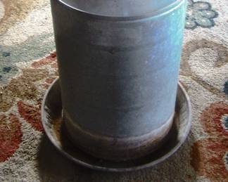Chicken watering can.
