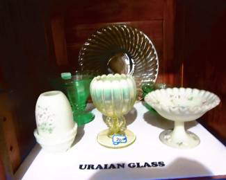 Small amount of Uranian glass
