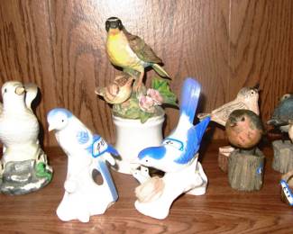 Just a few bird items.