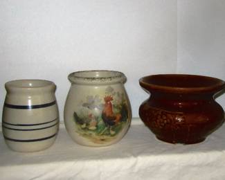 More pottery items a couple from Marshall pottery.