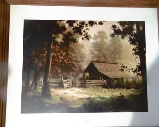 One of four Windberg prints