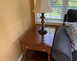 Hitchcock end table