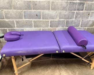 Massage table