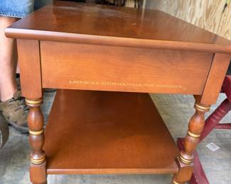 Hitchcock end table