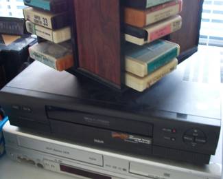 Vintage 8 Tracks / VHS Players