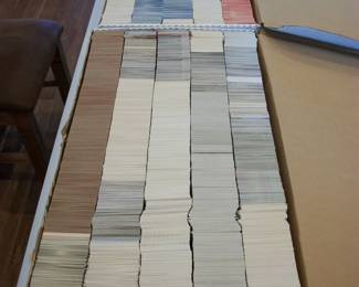 Massive Collection of ball Cards from Topps, Fleer, Score, Donruss, and Impel.  *Note* Will be sold by the box, no single sales.