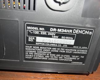 Denon DR-M34HR