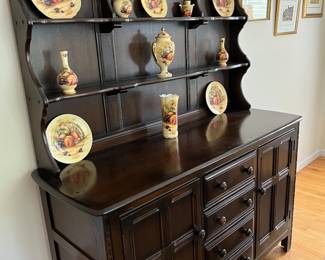 Ercol Gold Label Welsh Dresser (sideboard, hutch, buffet server)